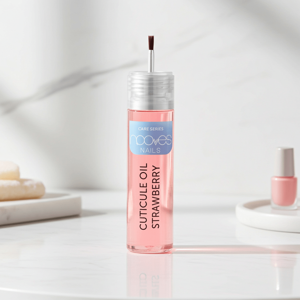Cuticle Oil Strawberry Roll On 10ml - Aceite para cutículas Aroma Fresa - Nooves Nails - Lumyvita