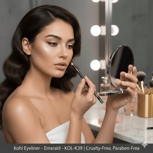 Delineador Kohl Esmeralda KOL-K39 | Trazo Intenso y Difuminable – CAD B - Lumyvita