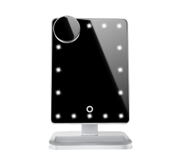 Espejo de Maquillaje LED con Bluetooth | 20 Luces y Aumento 10X - Lumyvita