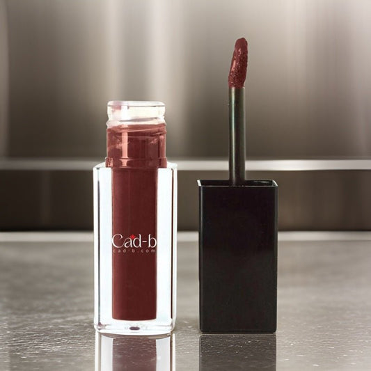 Labial Líquido Crema Cherry Wine | Acabado Aterciopelado y Vitamina E – CAD B - Lumyvita