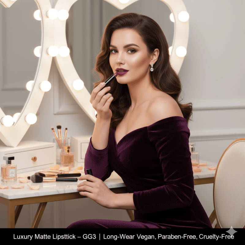 Labial Mate de Larga Duración Grace GG3 | Vegano y Sin Parabenos – CAD B - Lumyvita