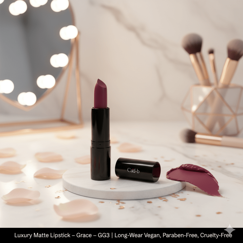 Labial Mate de Larga Duración Grace GG3 | Vegano y Sin Parabenos – CAD B - Lumyvita