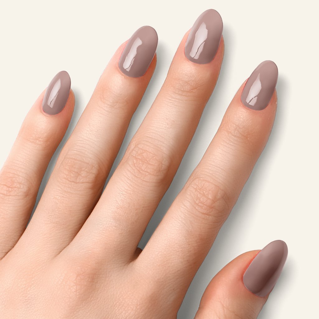 Láminas de Gel - Cocoa Milk - Nooves Nails - Lumyvita