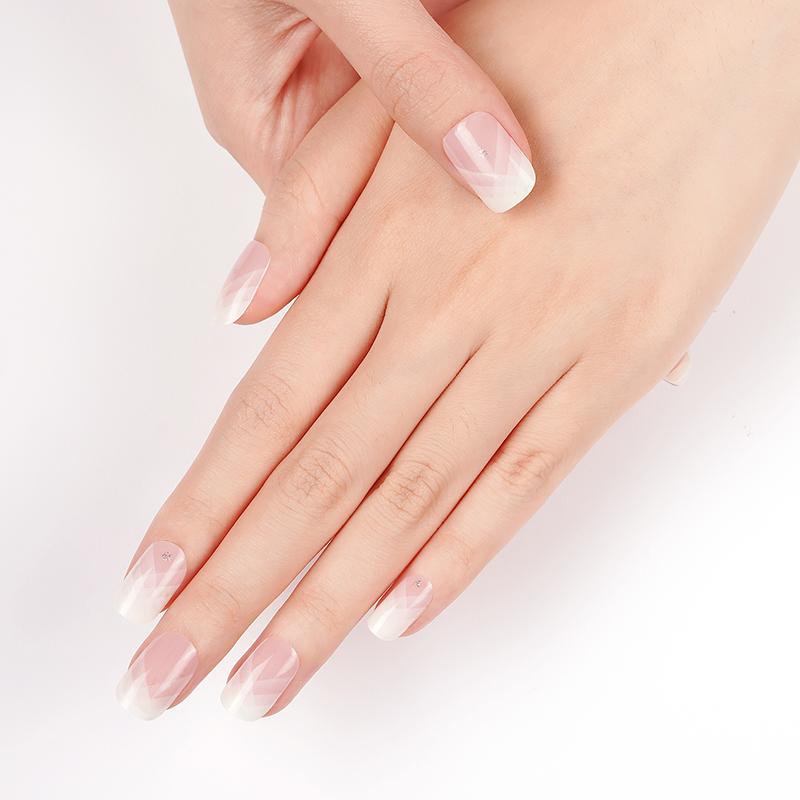 Láminas de Gel - French Elegance - Nooves Nails - Lumyvita