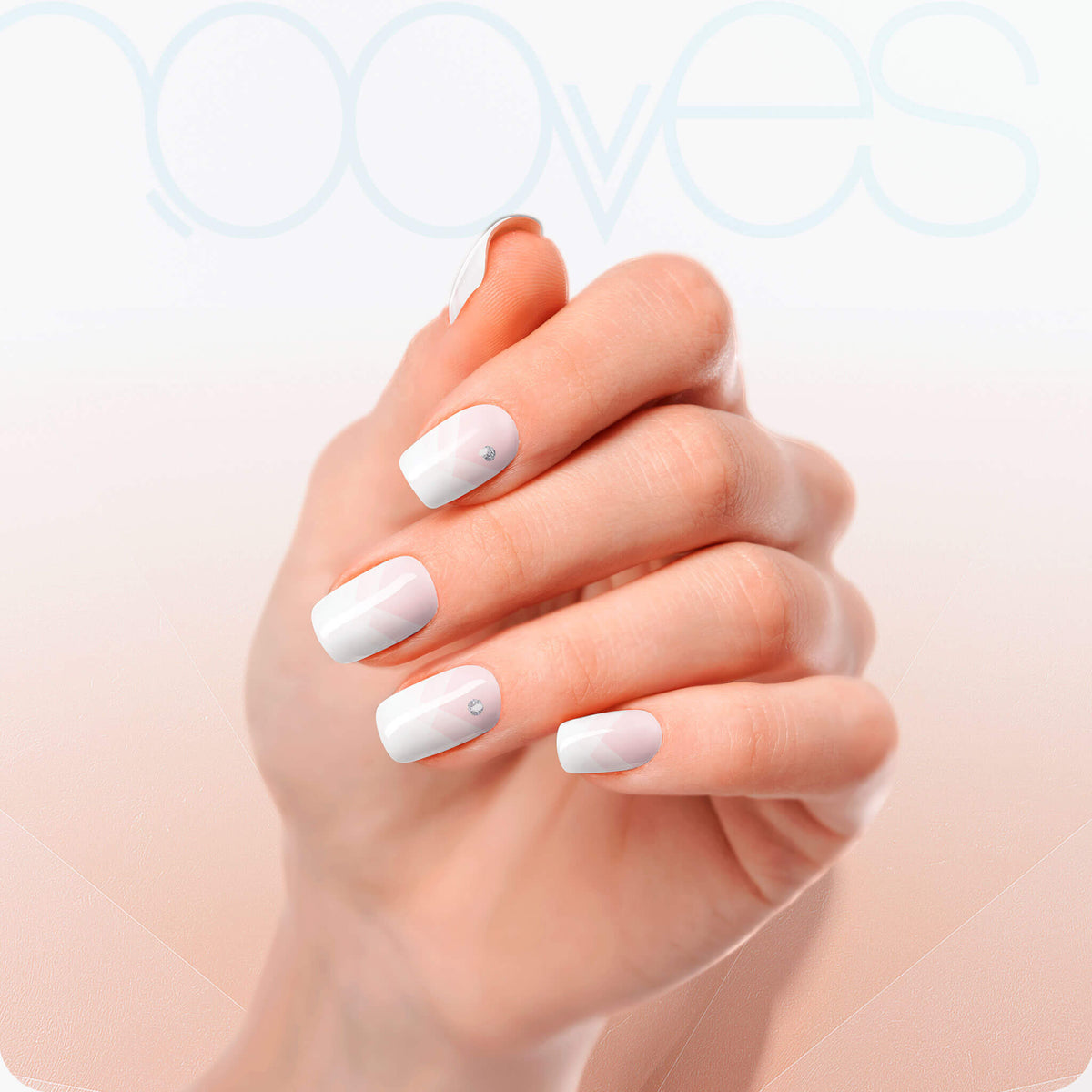 Láminas de Gel - French Elegance - Nooves Nails - Lumyvita