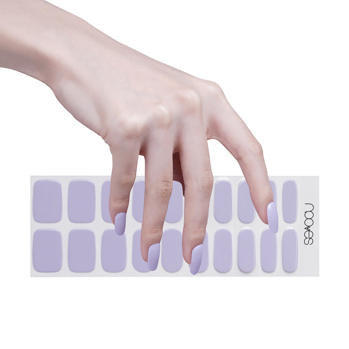 Láminas de Gel - Lavanda Dream - Nooves Nails - Lumyvita