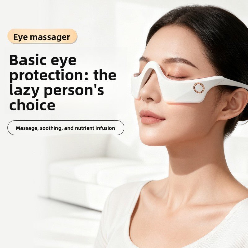 Masajeador de Ojos 3D | Calor, Vibración y Terapia de Luz para Aliviar la Fatiga - Lumyvita