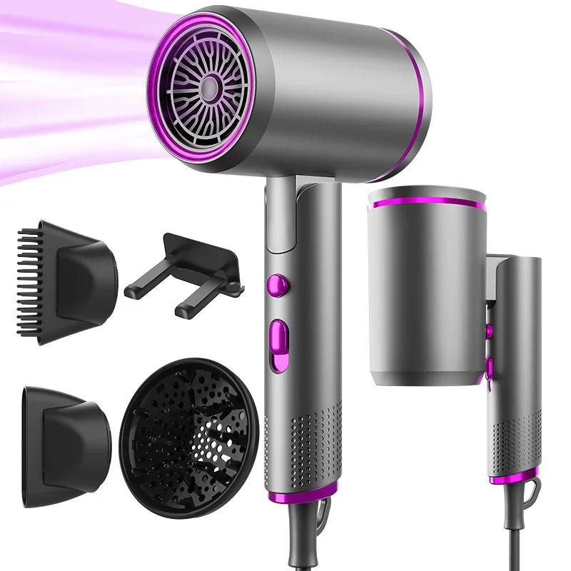 Secador de Pelo Plegable de Viaje 1800W | Doble Red de Seguridad - Lumyvita